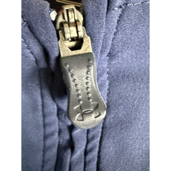 Auburn Tigers War Eagle Under Armour Woven Sideline Shirt Blue Orange‎ XL NCAAf - Picture 4 of 11